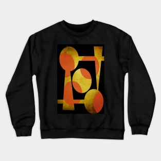 Geometric Artwork Crewneck Sweatshirt